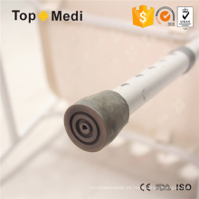 Topmedi Equipo de seguridad de baño Silla de ducha de aluminio desmontable con respaldo